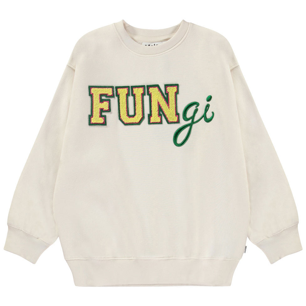 Molo Pearled Ivory Monti Sweatshirt
