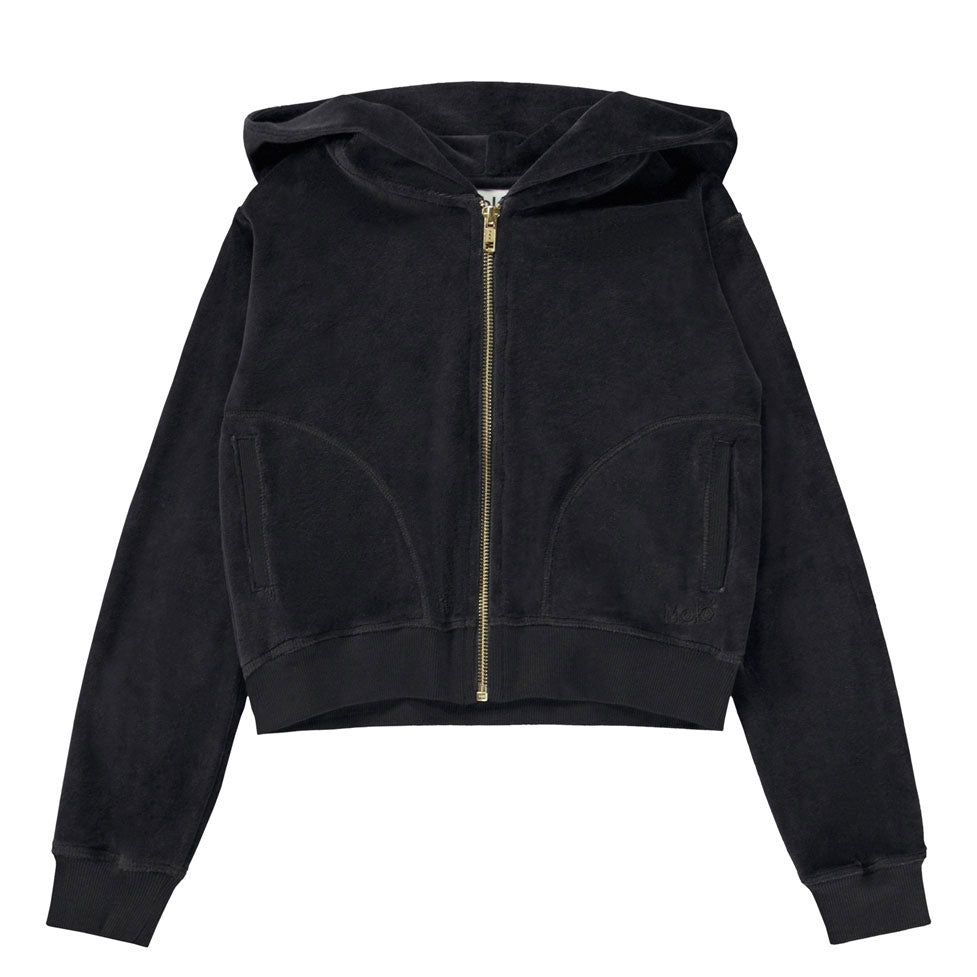 Molo Purple Black Milla Hoodie