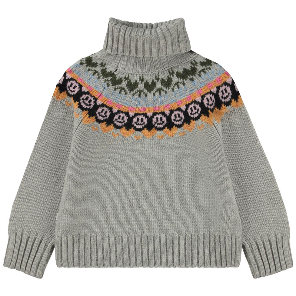 Molo Light Grey Melange Gimla Sweater