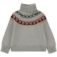 Molo Light Grey Melange Gimla Sweater