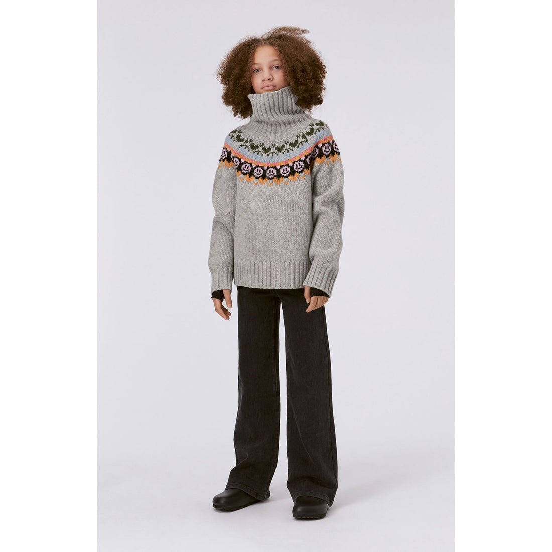 Molo Light Grey Melange Gimla Sweater
