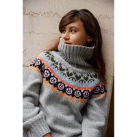 Molo Light Grey Melange Gimla Sweater