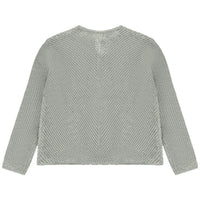 Molo Light Grey Melange Gracie Sweater