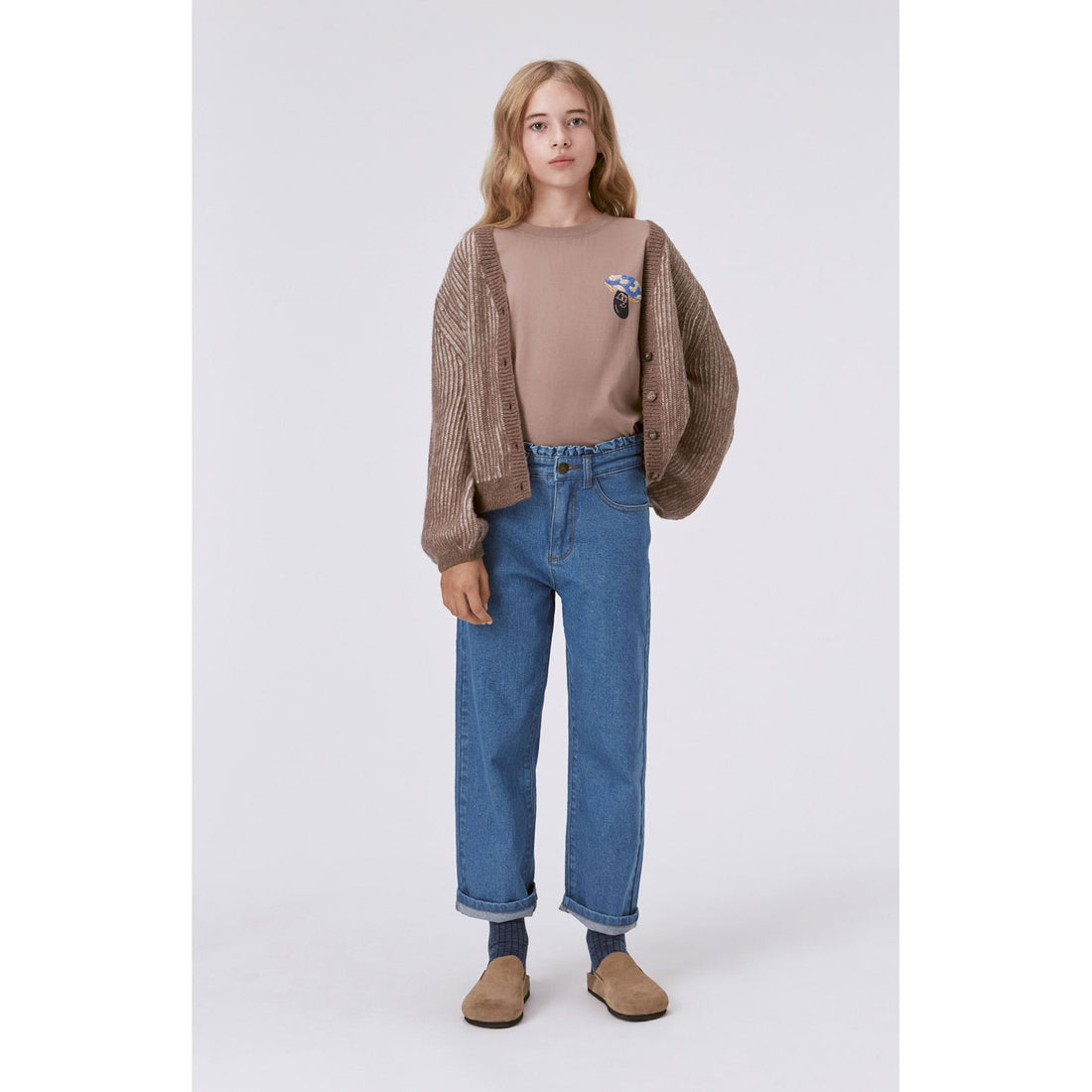 Molo Moth Grey Gia Cardigan