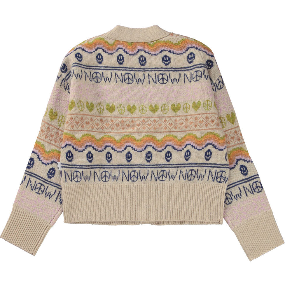 Molo Peace Now knit Gilly Cardigan