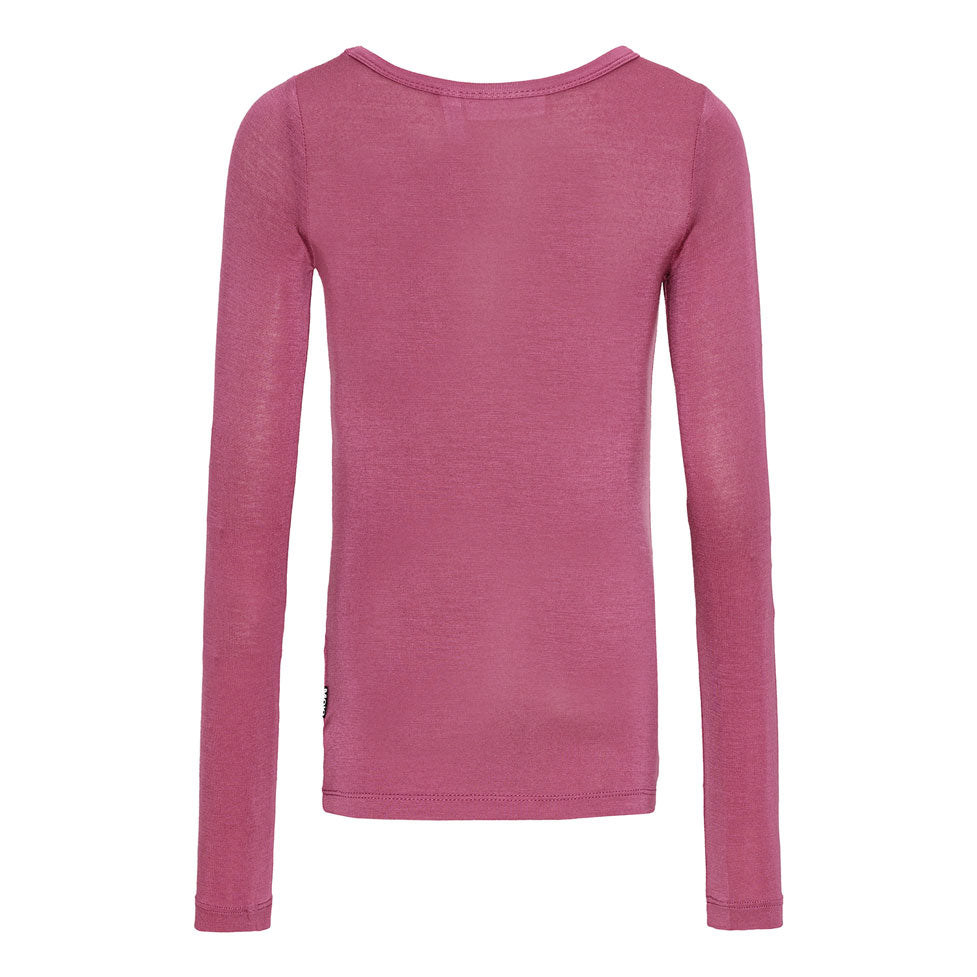 Molo Dark Rose Rauna Long Sleeve T-Shirt