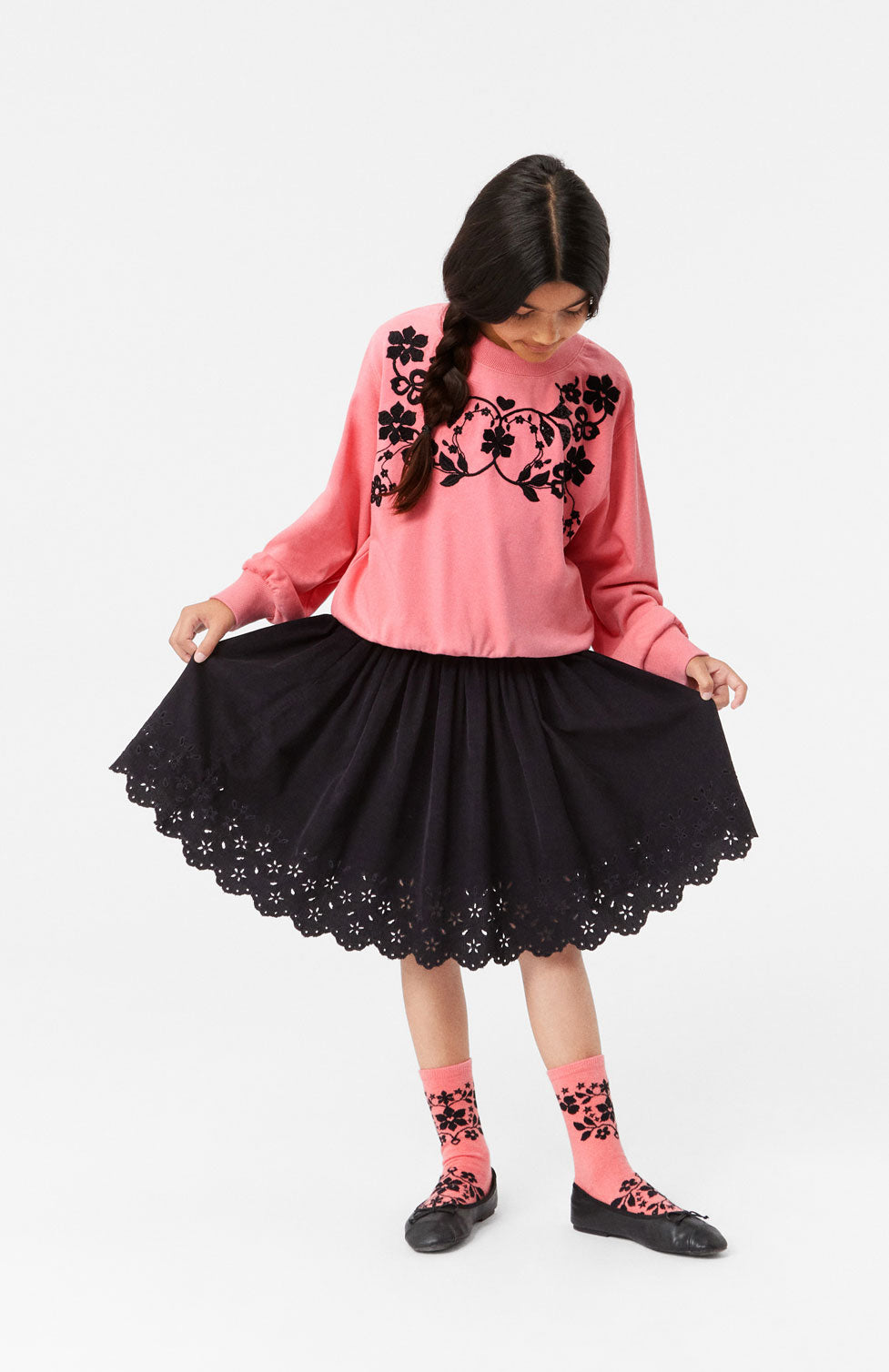 Molo Black Bellis Skirt