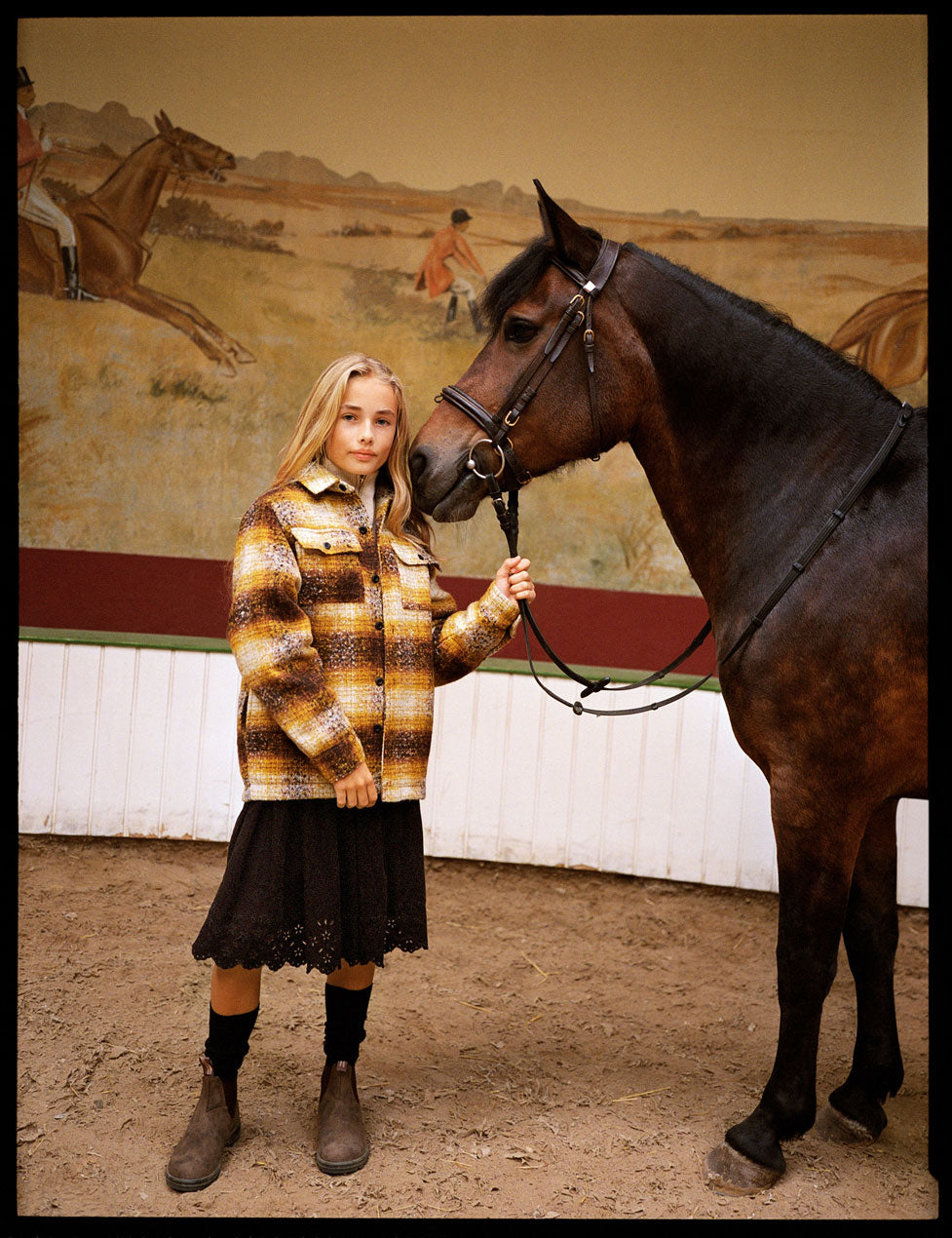 Molo Black Bellis Skirt