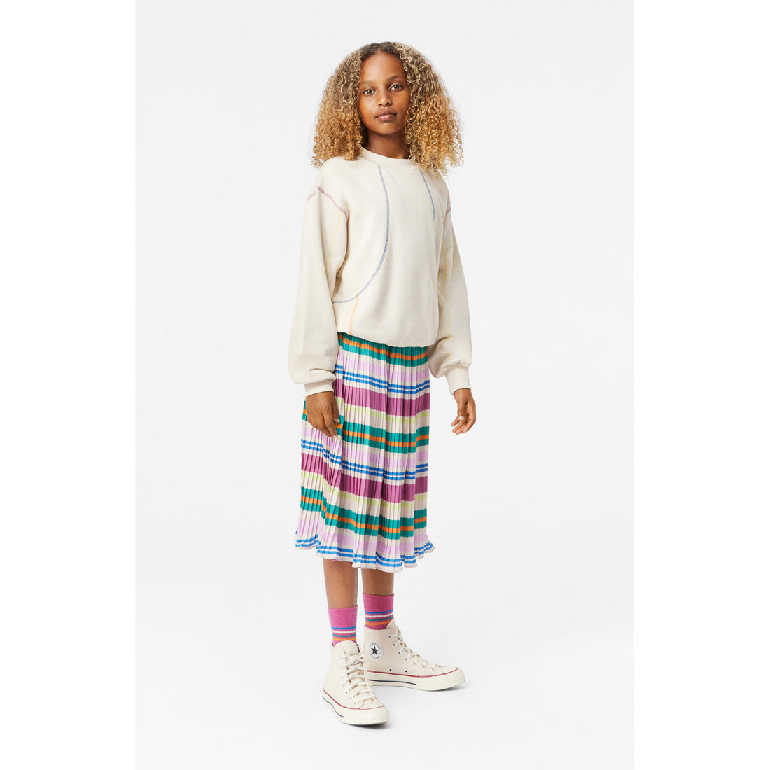 Molo Sporty Stripes Bess Skirt