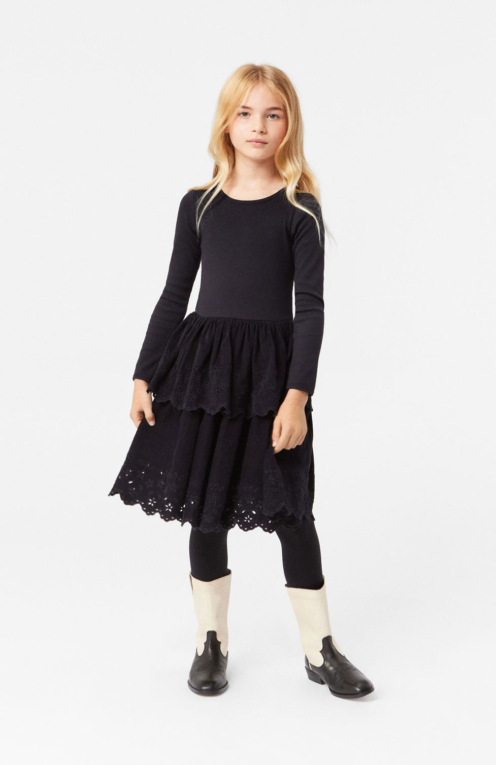 Molo Black Cerena LS Dress