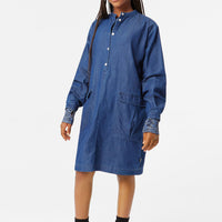 Molo Mid Blue Wash Caela LS Dress