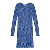 Molo Blue Moulin Camille LS Dress