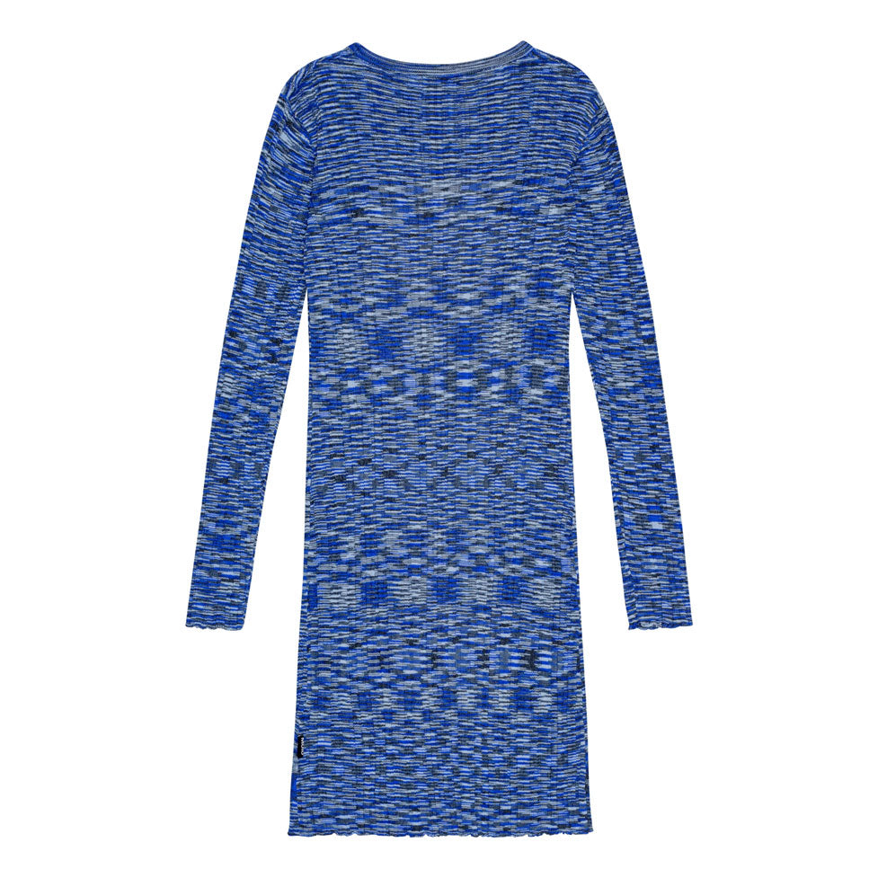 Molo Blue Moulin Camille LS Dress