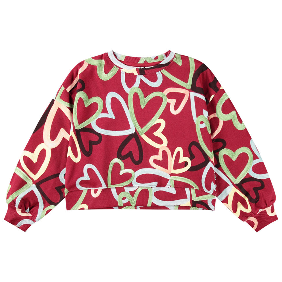 Molo Flutters of Love Miki Sweatshirt