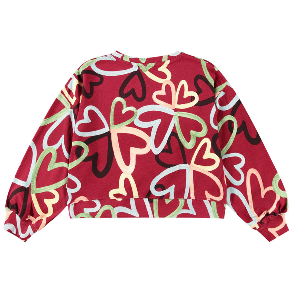 Molo Flutters of Love Miki Sweatshirt