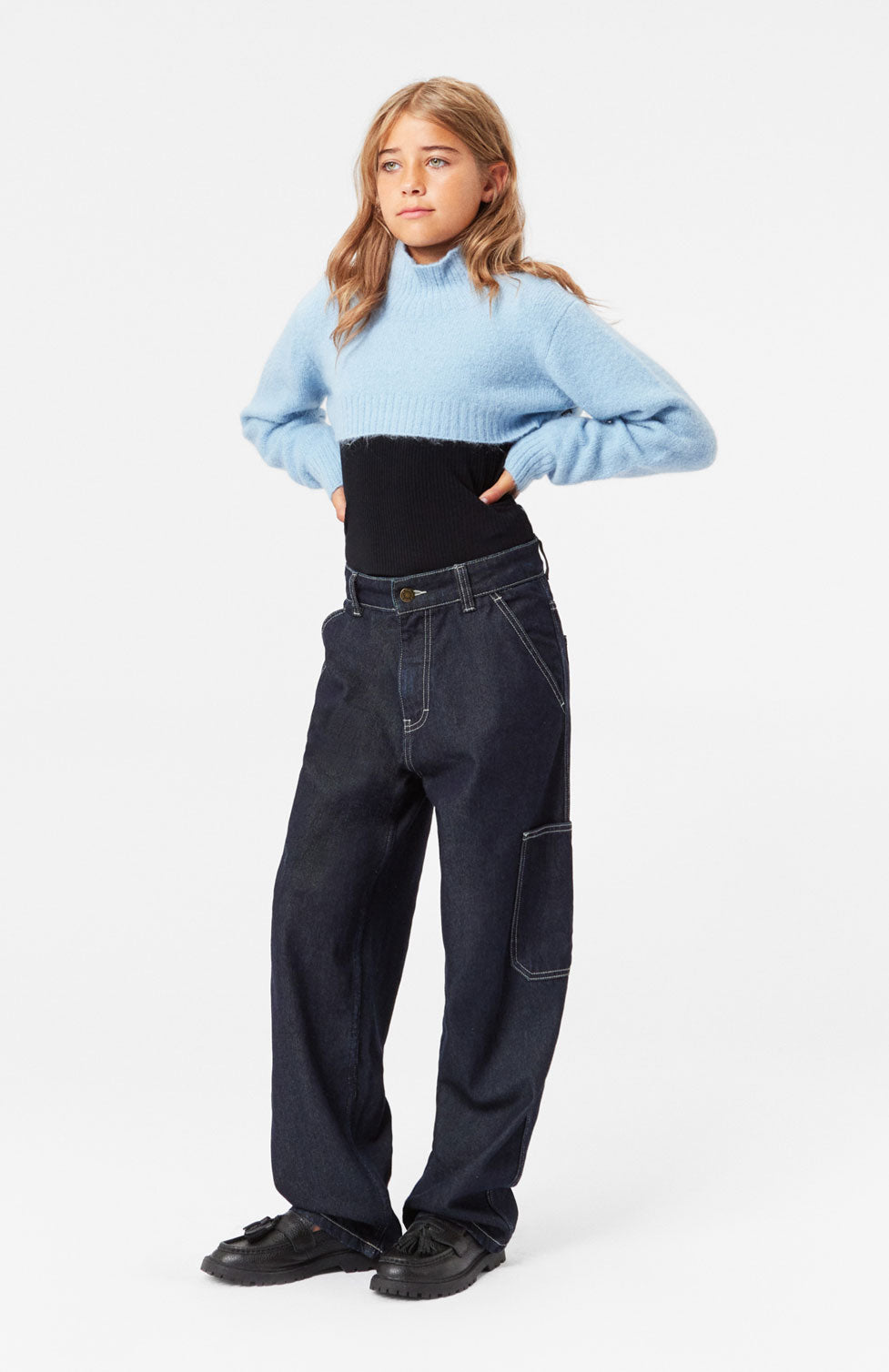 Molo Fragile Blue Greer Sweater