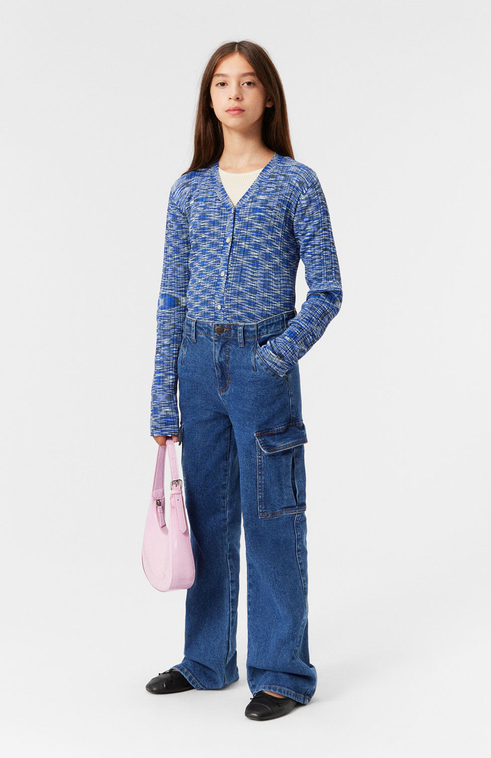 Molo Blue Moulin Genie Cardigan