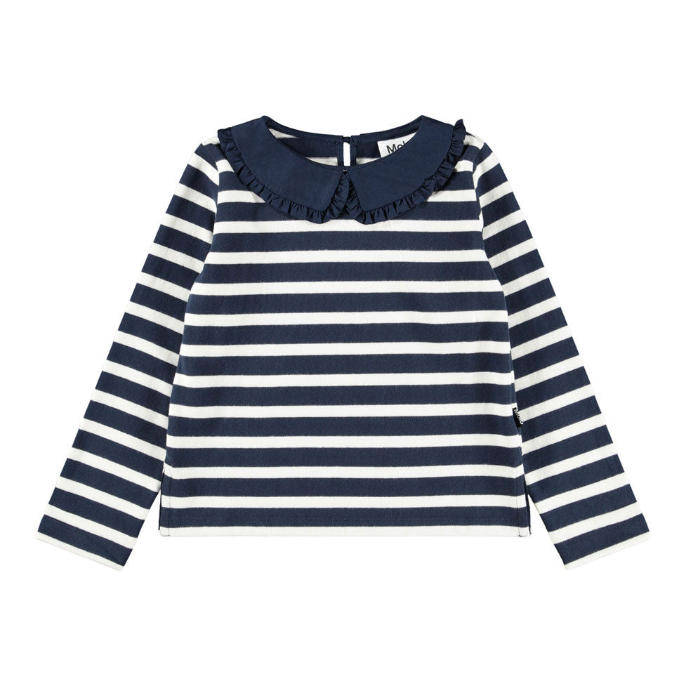 Molo Blue Cream Rama T-Shirt