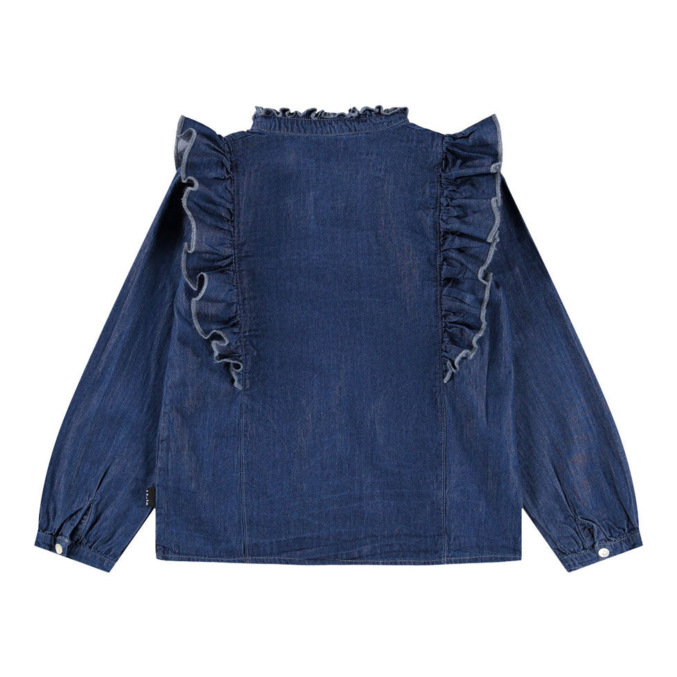 Molo Washed Blue Raphaella Shirt