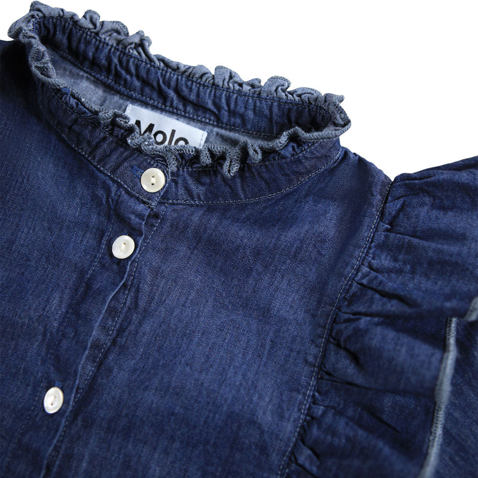 Molo Washed Blue Raphaella Shirt
