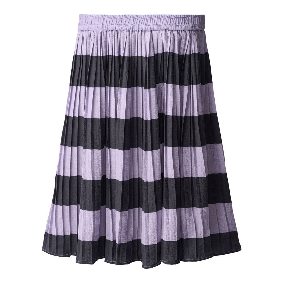 Molo Lavender Wide Stripe Bess Skirt