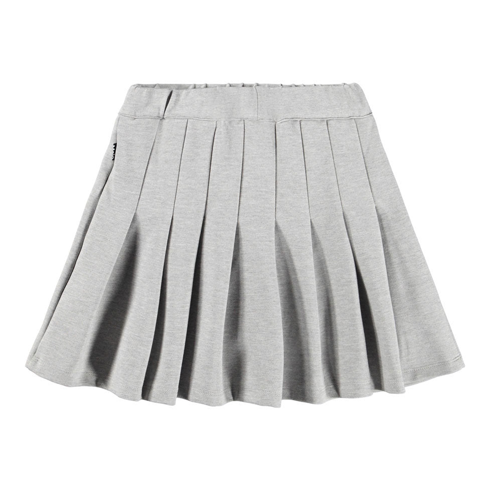 Molo Grey Melange Barb Skirt