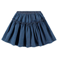 Molo Washed Blue Bel Skirt
