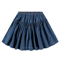 Molo Washed Blue Bel Skirt