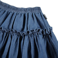 Molo Washed Blue Bel Skirt