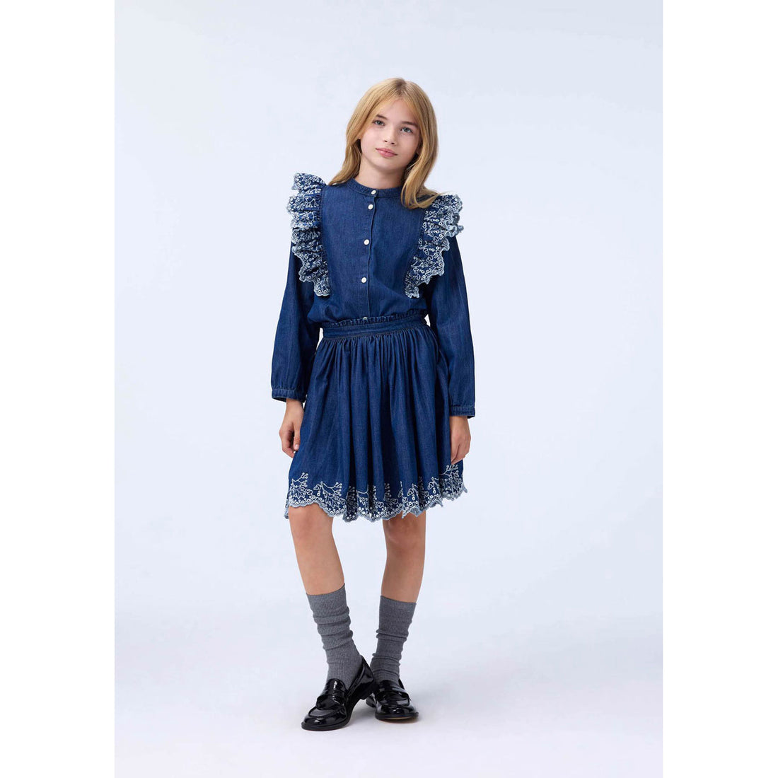 Molo Oak Embroidery Bitta Skirt