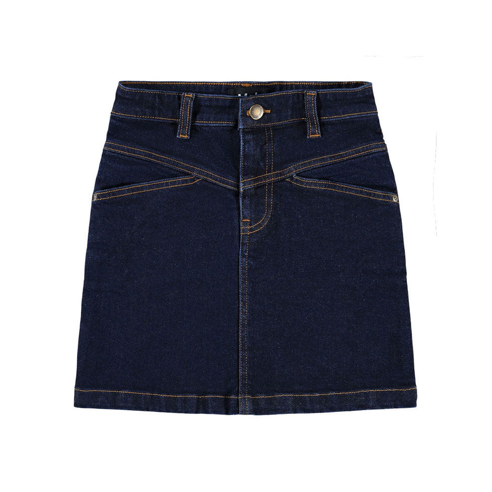 Molo Raw Blue Baji Skirt