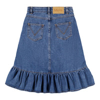 Molo Mid Blue Denim Belinda Skirt