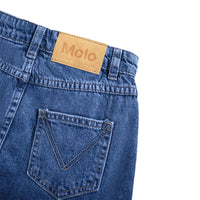 Molo Mid Blue Denim Belinda Skirt