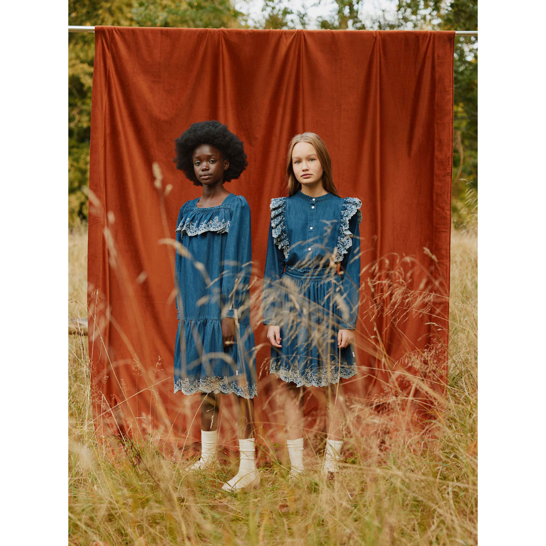 Molo Oak Embroidery Camitty Dress