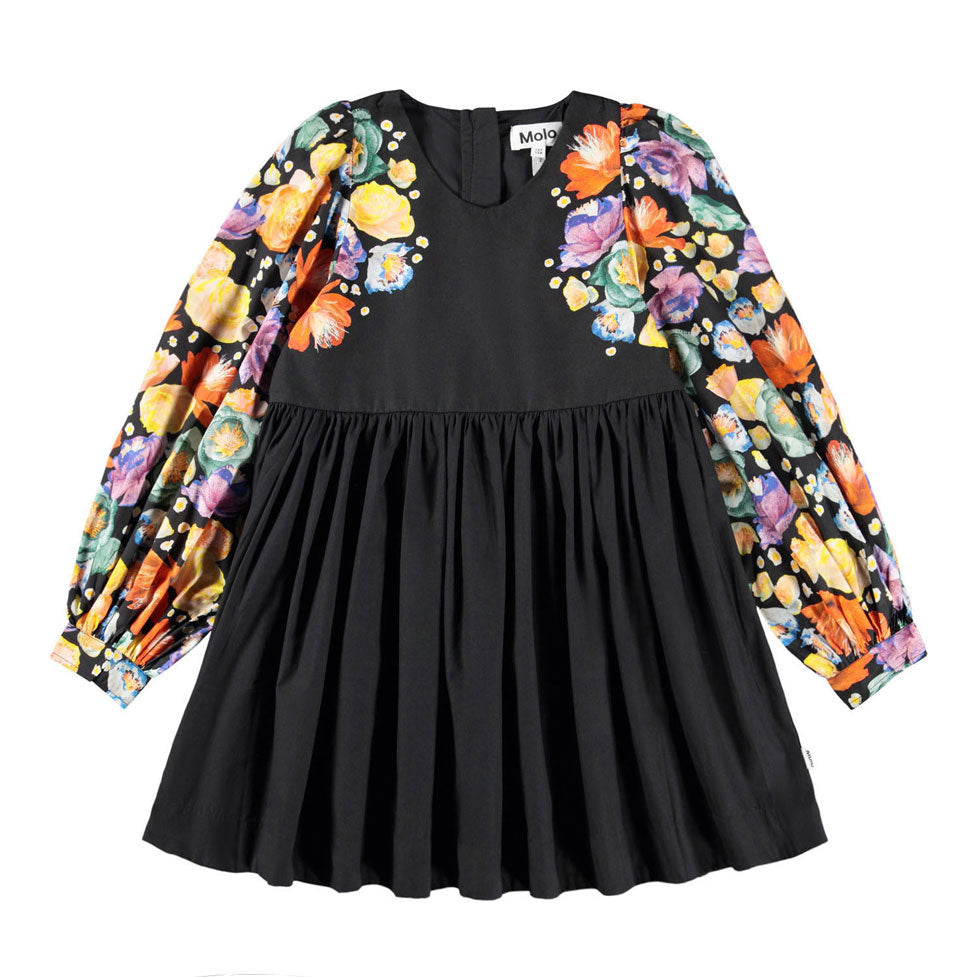 Molo Rainbow Flowers Cybil Dress