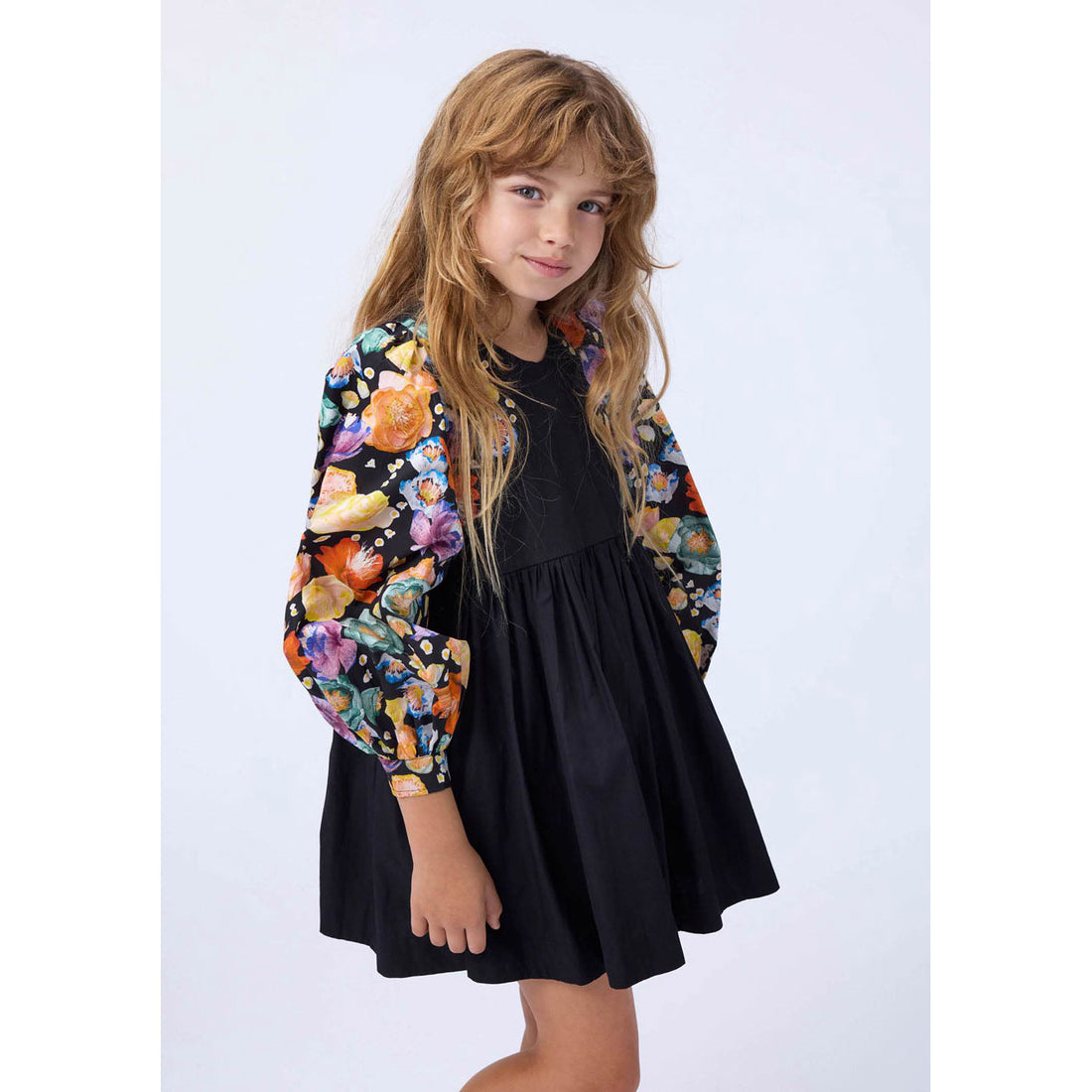 Molo Rainbow Flowers Cybil Dress