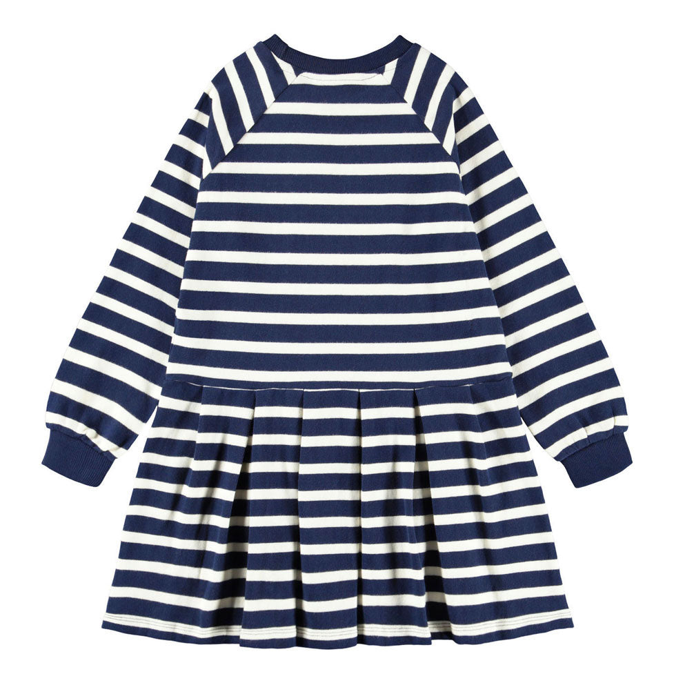 Molo Blue Cream Christa Dress