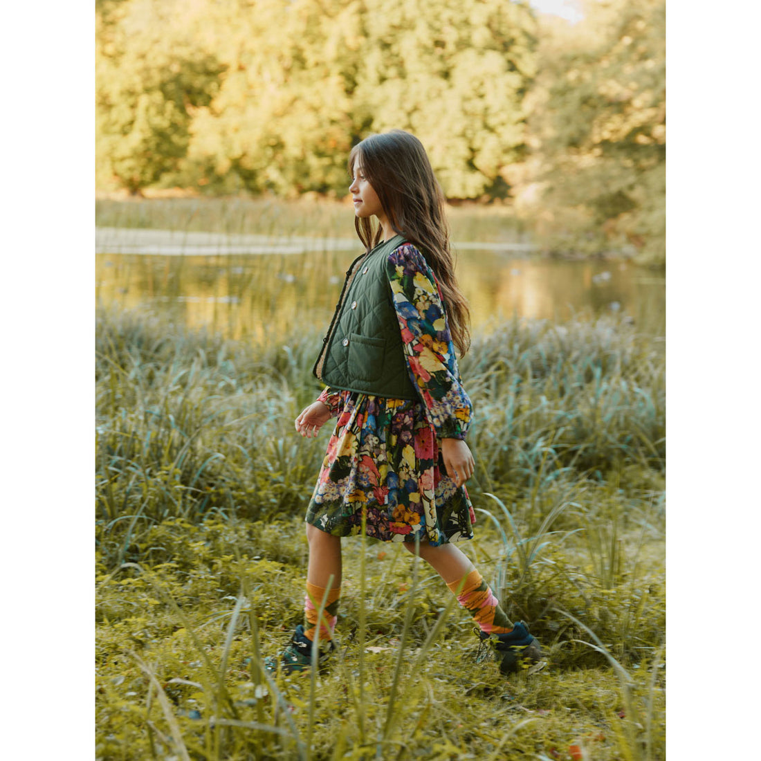 Molo Floral Impression Cocos Dress
