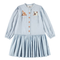 Molo Blue Pocket Pets Clara Dress