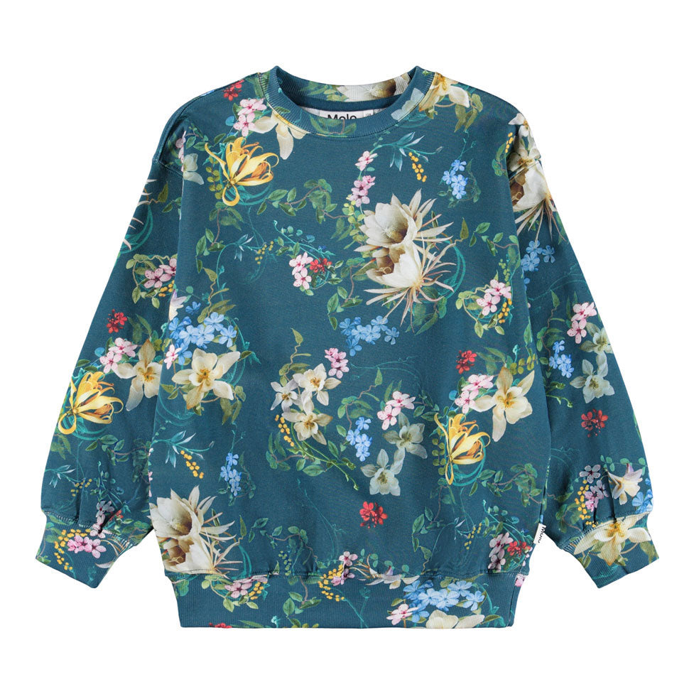 Molo Green Paisley Monti Sweatshirt