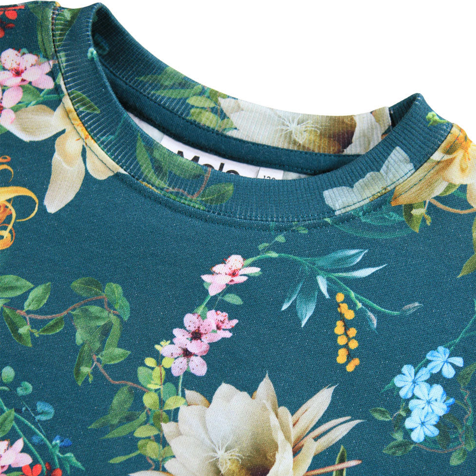 Molo Green Paisley Monti Sweatshirt