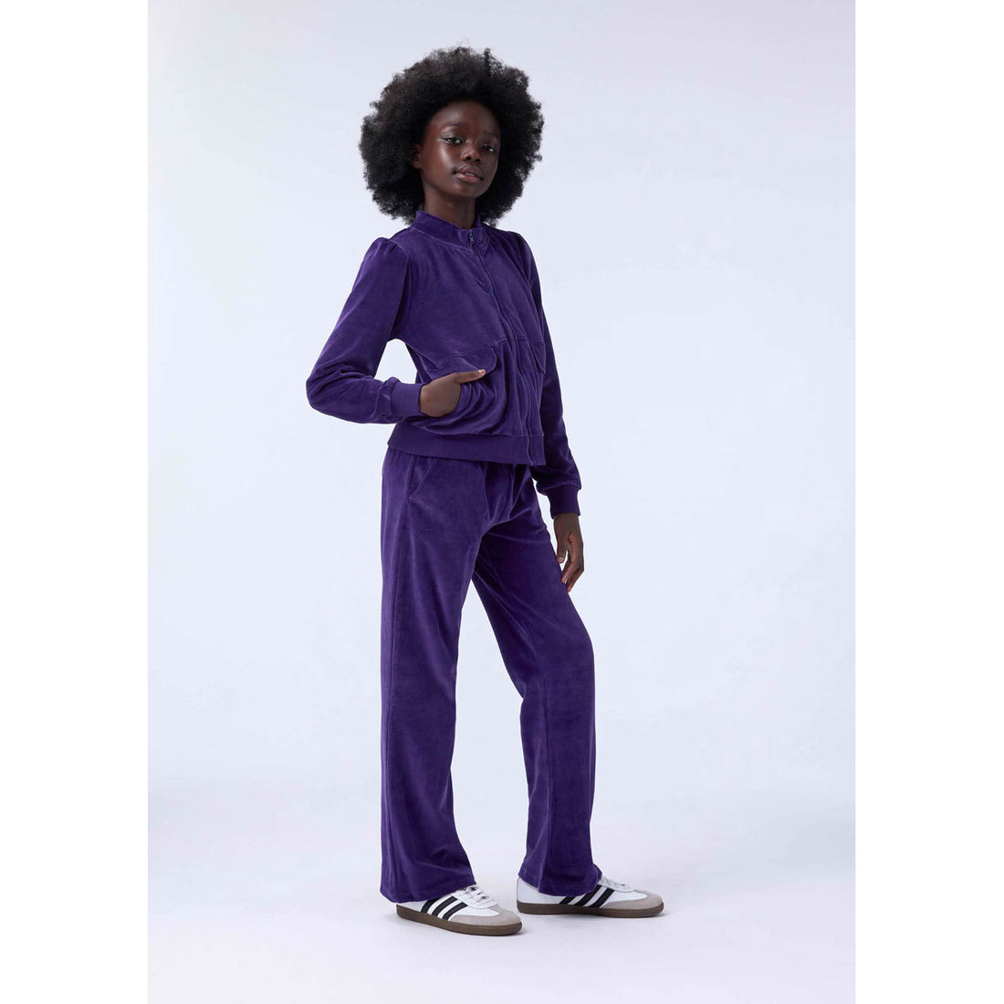Molo Space Purple Malika Sweatshirt