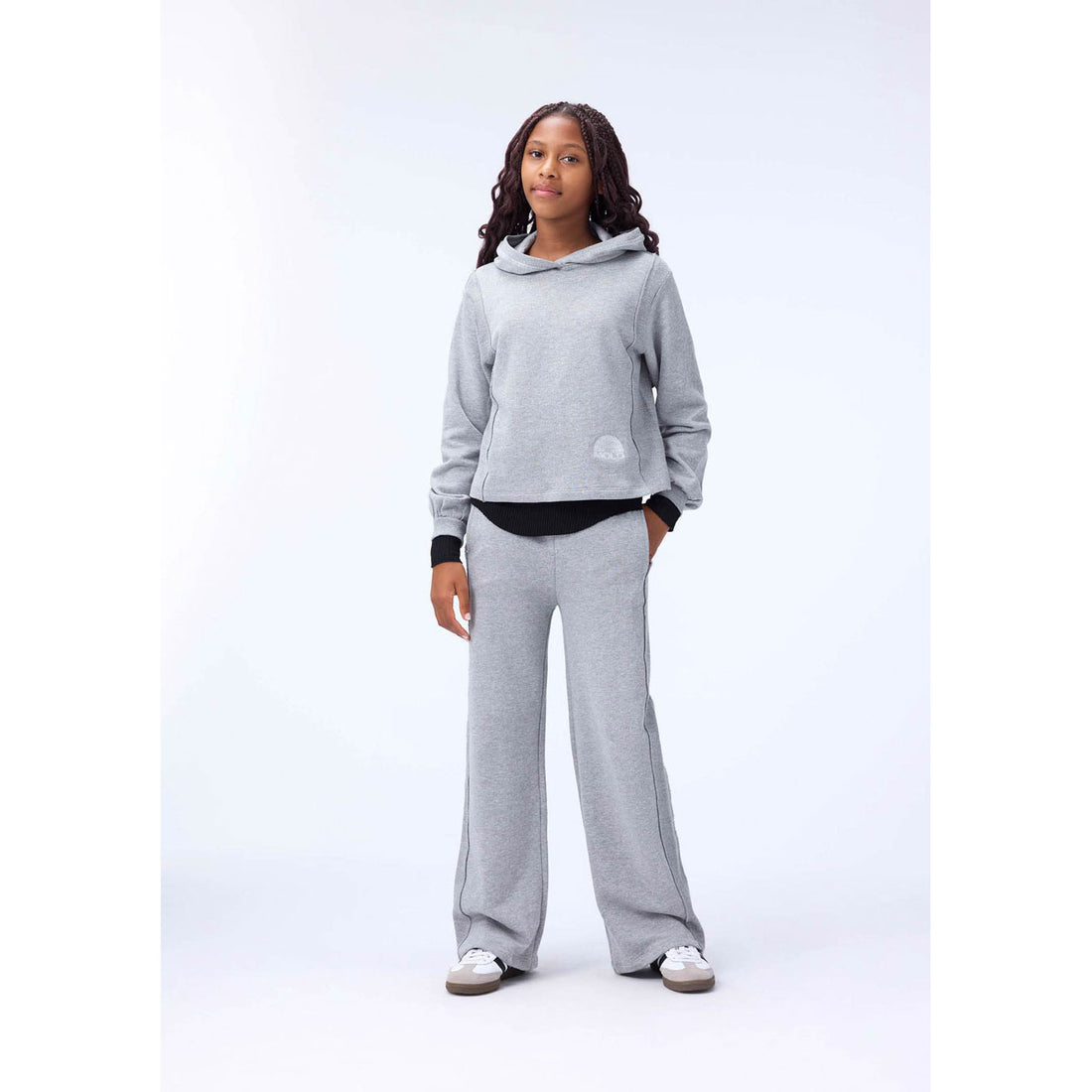 Molo Grey Melange Madison Hoodie