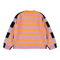 Molo Black Wide Stripe Gitty Sweater