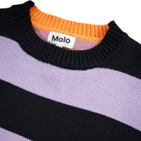 Molo Black Wide Stripe Gitty Sweater