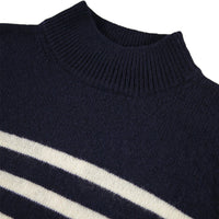 Molo Blue Cream Govina Sweater