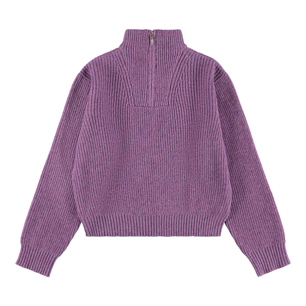 Molo Purple Ray Gretta Sweater