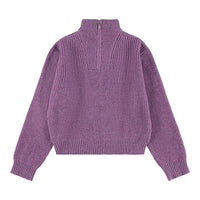 Molo Purple Ray Gretta Sweater
