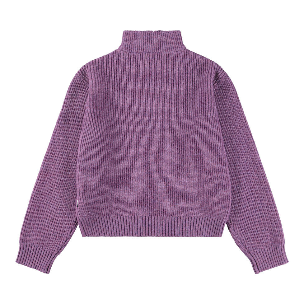 Molo Purple Ray Gretta Sweater