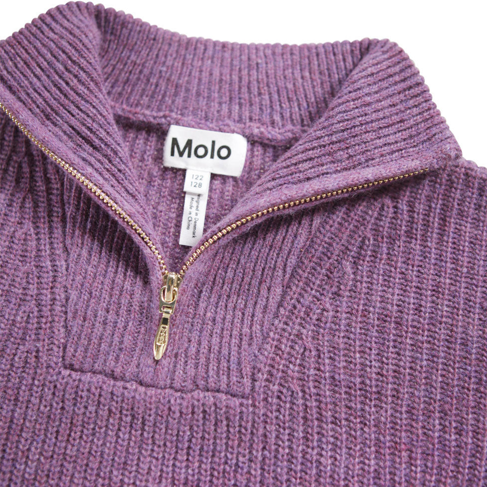 Molo Purple Ray Gretta Sweater